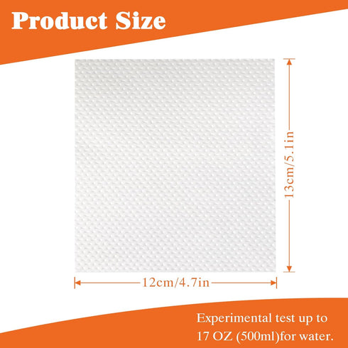 DEEKI 50 Packs Disposable Potty Absorbent Pads Super Absorbent Potty Pads Toilet Chair Liners for Training Toddlers