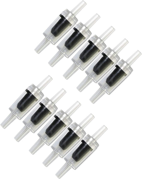 10pcs Air Pump Check Valves for Aquarium Fish Tank CO2 Water Air Line Pump