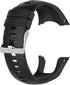 Replacement Soft Silicone Wristband Strap for Suunto Spartan Trainer Wrist HR, with Metal Buckle