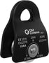 GM CLIMBING Micro Prusik Minding Pulley 25kN CE UIAA Certified 12mm Mobile Side Plates for Arborist Climbing Rescue