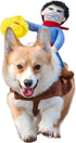 DELIFUR Funny Dog Halloween Costume, Cowboy Riding Style for Small Medium Large Dogs, Medium
