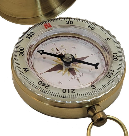Personalized Compass for Baptism, Confirmation, First Communion - Engraved Gift of Faith for Catholic or Christian Men,