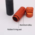 HRX Package Outdoor Waterproof EDC Survival Container Capsule, Airtight Aluminum Pill Bottle (2PCS)