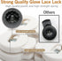 Glove Locks Baseball, 8 Pack Glove Lace Locks, Never Need Tying Knots Again, Fits All Baseball Gloves