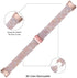 Wongeto Bands for Fitbit Luxe/Luxe SE, Resin Wristband Strap with Stainless Steel Buckle Replacement Bands