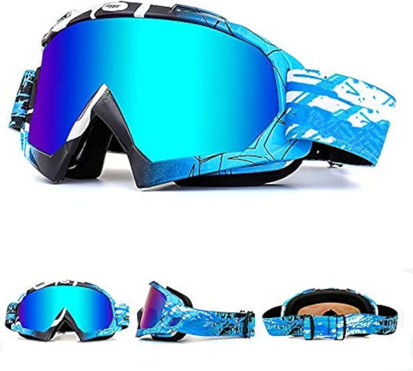 Zsling OTG Ski Snow Goggles for Men, Women, Youth - UV Protection Anti Fog Snowboard Goggles