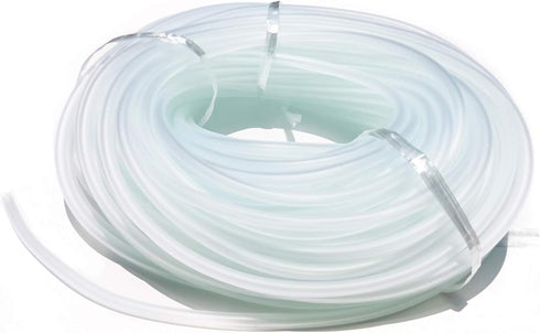 ALEGI Standard 3/16" Flexible Airline Tubing with Connectors for Aquariums, 50Feet + 40 Connectors