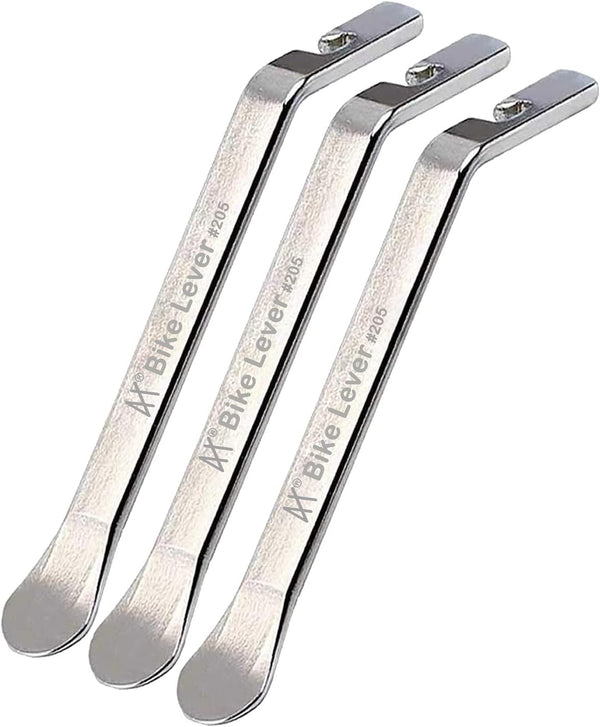 Premium Bicycle Tire Lever - Tyre Spoon Iron Changing Tool, Stainless Steel Levers for Bike Tube Repair