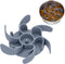 Slow Feeder Dog Bowls Insert, 36 Octopus Suction Cups, Super Firm Eating Bowl for Large Breed