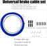 YBEKI Bike Brake Cable Housing and Shifter Cable Kit - 2 in 1 Universal Bicycle Brake and Shifter Cable Set for