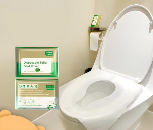 YOFAN (20) Disposable Toilet Seat Covers, Flushable Travel Disposable Toilet Seat Covers for Adults Kids Potty