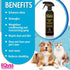 EQyss Avocado Mist Pet Spray Conditioner - Weightless Leave-in Spray for Dogs, Cats, Reduces Shedding, USA Made