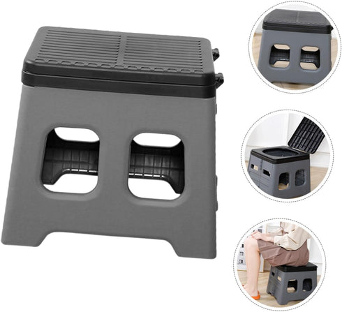 Compact Foldable Car Toilet - Portable Travel Potty Stool