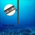 VBESTLIFE 34Cm Diving Stick Pointer Aluminum Scuba Noise Maker Stick Rod Pointer Lobster Tickle Stick with Parachute