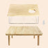 lamphle 3 Hedgehog Sandbox Lid Design Take Bath Styles Wooden Sandbox Small Pet Hamster Bath Container Pet Accessories
