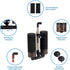 4 1 15 55 hygger Sponge Filter, Aquarium Filter Double Sponge Replaceable Media with Biochemical Sponges and Bag
