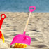 2Pcs SUPVOX Beach Shovels Thickened Plastic Sand Remover Tools for Outdoor Adventures Detachable Design for for Garden