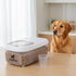 Container,6L/6~7Lbs Dog Food Storage Pet Food Container with Sliding Lid, Clear Storage Bin For Dog Puppy Dry Food