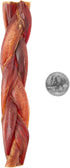 6 inch, 3 Count Amazon Brand - Wonder Bound Braided Bully Sticks, All-Natural, Highly Digestible, Long Lasting Dog Beef
