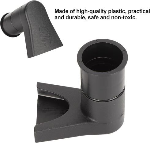 GLOGLOW Aquarium Nozzle, Plastic Pump Duckbill Nozzle for Fish Tank Plumbing Fitting