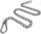 304 Stainless Steel Dog Chain Leash, Heavy Duty Short Lead Metal DIY Double Dog Leashes Extension & Coupler (304 S/S