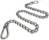 304 Stainless Steel Dog Chain Leash, Heavy Duty Short Lead Metal DIY Double Dog Leashes Extension & Coupler (304 S/S
