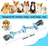 Dog Rope Toys, 3 Knots Chew Rope Toy for Medium and Small Dogs, Natural Cotton Pull Rope for Tug of War