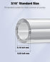 Pawfly 39 Feet Aquarium Airline Tubing, Standard 3/16" Kink-Resistant PVC Hose for Fish Tank