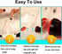 2PCS Magnetic Spot Scrubber, Precision Aquarium Glass Cleaner, Scratch-Free No-Slip Magnet Cleaning Brush