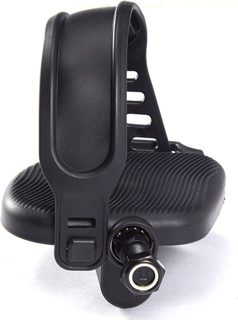 kowaku 1/2-9/16-Inch Exercise Bike Pedals with Adjustable Straps Non Slip Spindle Pedal