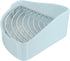 Litter Box Ceramic Triangle Potty for Small Pets Leak Design for Guinea
