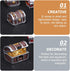 5pcs Pirate Chest Delicate Aquarium Decor Treasure Chest Decor Fish Tank Accessory Microlandscape Treasure Case Aquarium Supply Resin Craft Resin Aquarium Decor Fish Tank Landscape