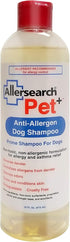 Allersearch Pet+ Anti-Allergen Dog Shampoo 16 Oz for Sensitive Skin