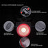 G Keni Smart Anti-Theft Bike Alarm, Rechargeable Bike Tail Light, Electric Horn, Bike Finder with Remote