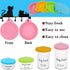 Universal BPA Free Silicone Pet Can Cover Lids for Dog and Cat Food - One Can Cap Fits Most Standard Size (4 Pack)