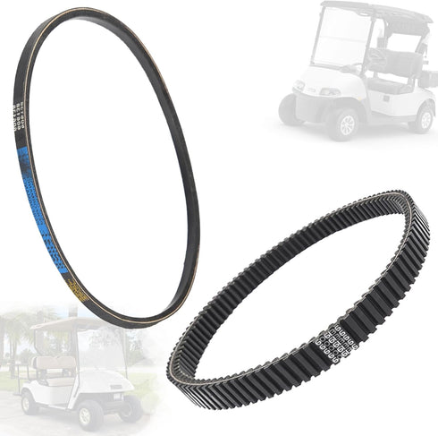 Starter/Generator & Drive Belt Kit for EZGO 2008+ RXV, TXT, Workhorse Golf Carts