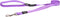 Reflective Dog Leash for Large Dogs, 3/4" wide, 6' long, Purple