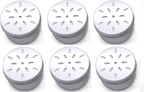 Dog Scent Work Tins 6 Pack, Dog Nose Work Training Box Containers (Drip-C)