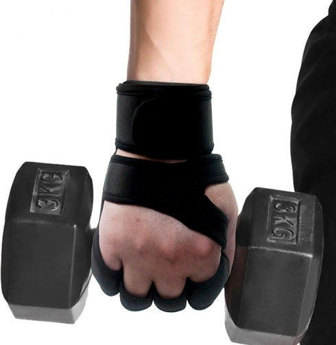 Workout Gloves for Men Women, Breathable Weight Lifting Gloves with Wrist Wraps Support for Gym, Exercise, Training
