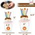 LESYPET Dog Birthday Hat, Pet Birthday Cake Hat with Candle for Dog Cat Party Costume, Pink Size S