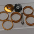 GANOPPER 1 1/8 Inch Headset Spacer with Stem Top Cap, Available in Black, Red, Blue, Gold