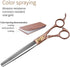 Fenice Peak Professional Thinning Scissors for Dog Cat, 7/7.5'', 440C Stainless Steel, 50/56 Teeth