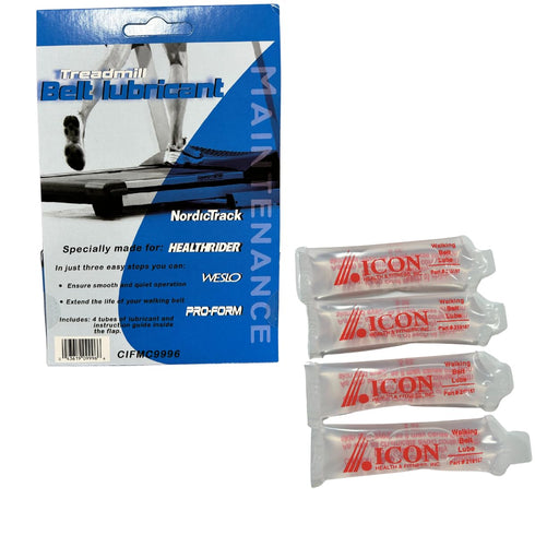 100% 4 Pack Treadmill Lubricant for Belt | Silicone Treadmill Belt Lubricant | Compatible with All ICON Treadmills