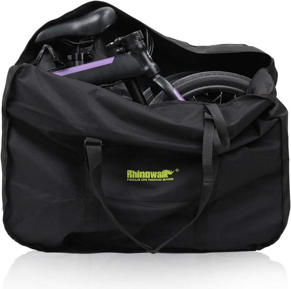 Rhinowalk 20/26inch Folding Bike Bag, Waterproof Bicycle Travel Case for Outdoors Bike Transport for Car Train Air