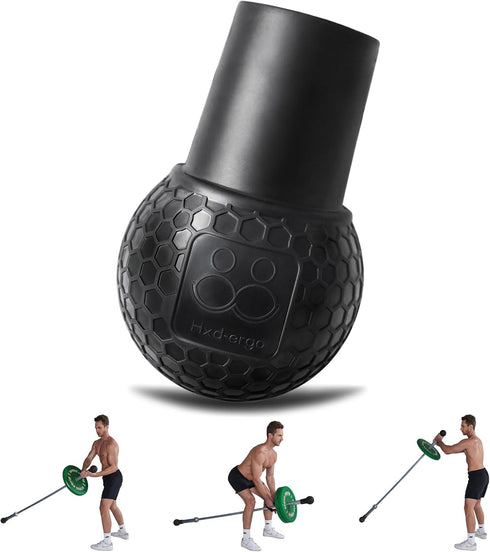 Landmine Attachment for Barbell, Natural Rubber Barbell Bomb for Press, Row, Spin, and Squats