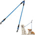 Taglory Double Dog Leash - Reflective Rope, No Tangle Design for Two Dogs, Puppy Small Medium Breeds, Blue