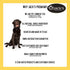 12 100% 12 Inch 4 Count JACK'S PREMIUM Large Braided Bully Sticks for Dogs, All Natural Beef Dog Treat Made in The USA