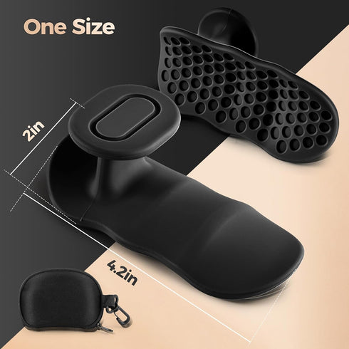 Kenilah Weight Lifting Gloves Rubber Gym Grips for Men Women, Weightlifting Anti-Slip Workout Grips for Weight Lifting