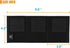 KRYDEX Triple 5.56 Magazine Holder Elastic Mag Holder with Hook Fasteners for MK3 and MK4 Chest Rig