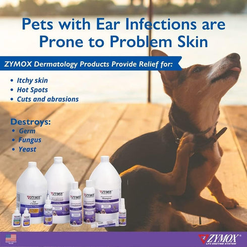 12oz. ZYMOX Advanced Enzymatic Leave-On Conditioner, for Pets & Animals of All Ages: Conditions, Detangles, Soothes